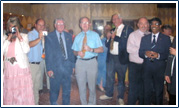 Our hosts at farewell