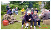 Peter, Judith & Andrew Hughes at Barbeque Party