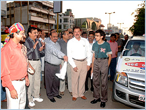 Get,Set,Go!The Collector starts the Diabetes Awareness Rally